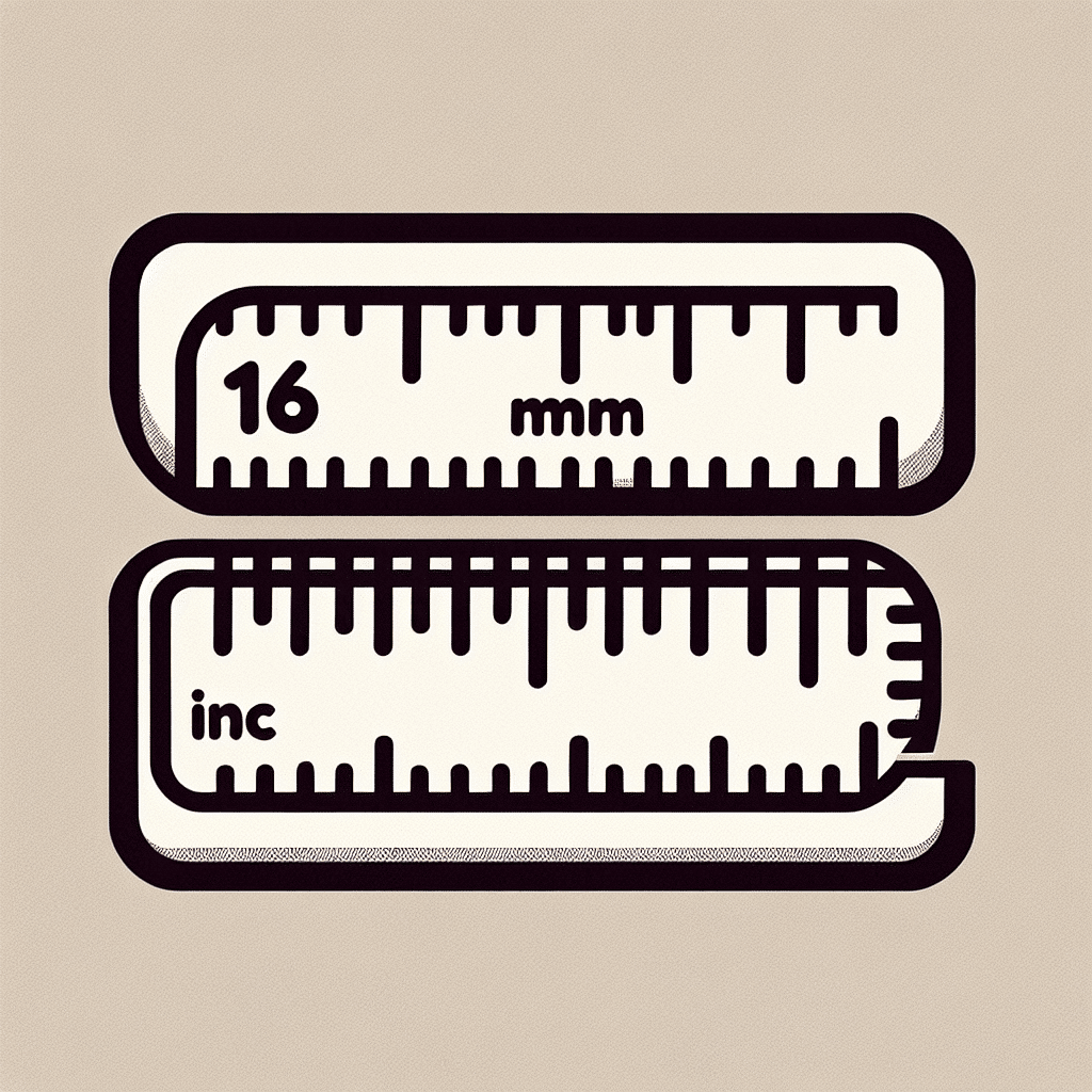16mm is what in inches