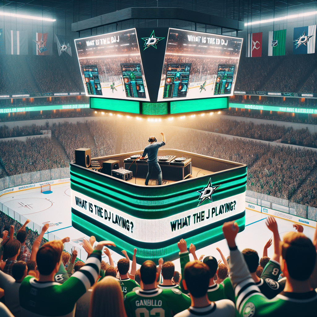 Dallas stars what is the dj playing