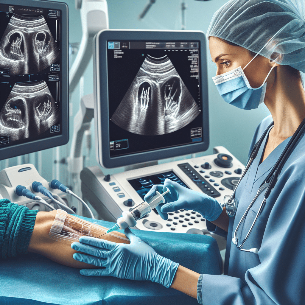 Orthopedic injection using ultrasound what medicine is used