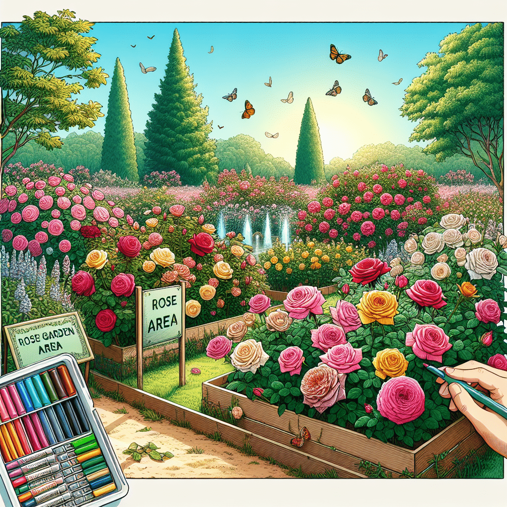 Rose garden area is called what now