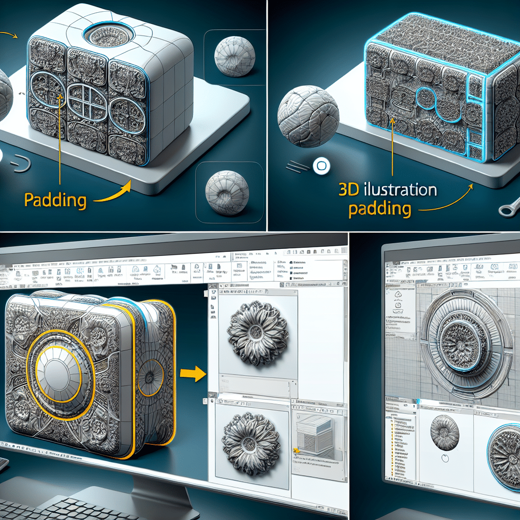Solidworks notes what is padding used for