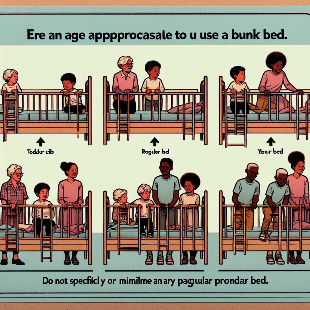 What age is a child ready for a bunk bed