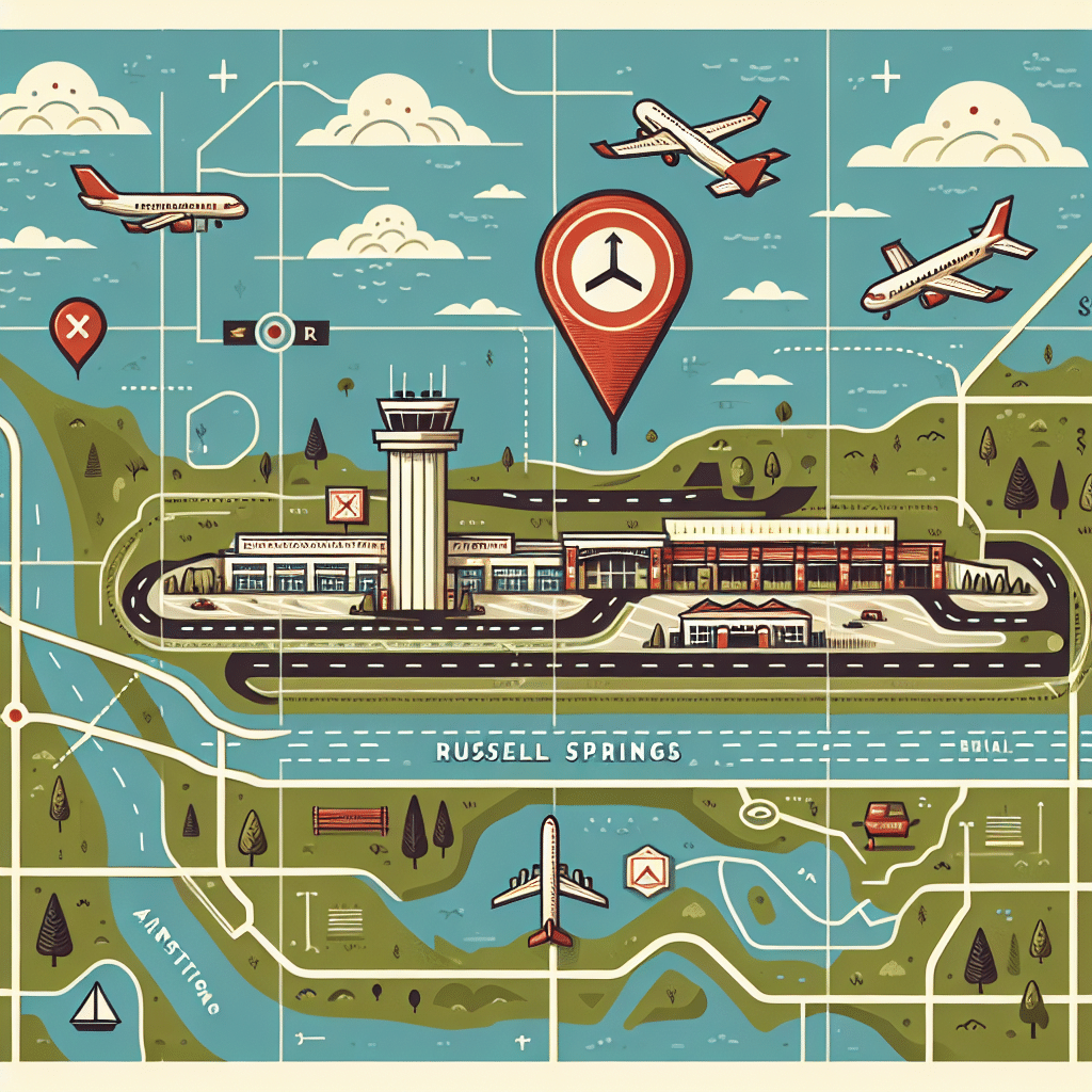 What airport is closest to russel springs ky