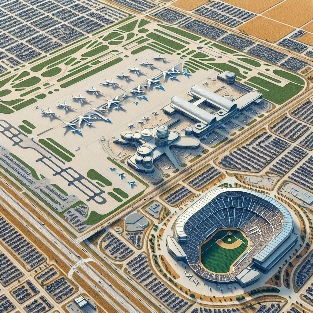 What airport is near kansas city royals stadium