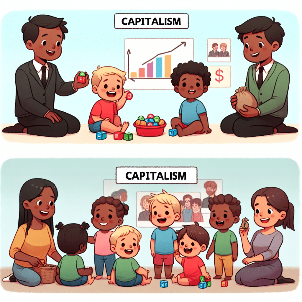What apprite is the age to teach kids about captilism