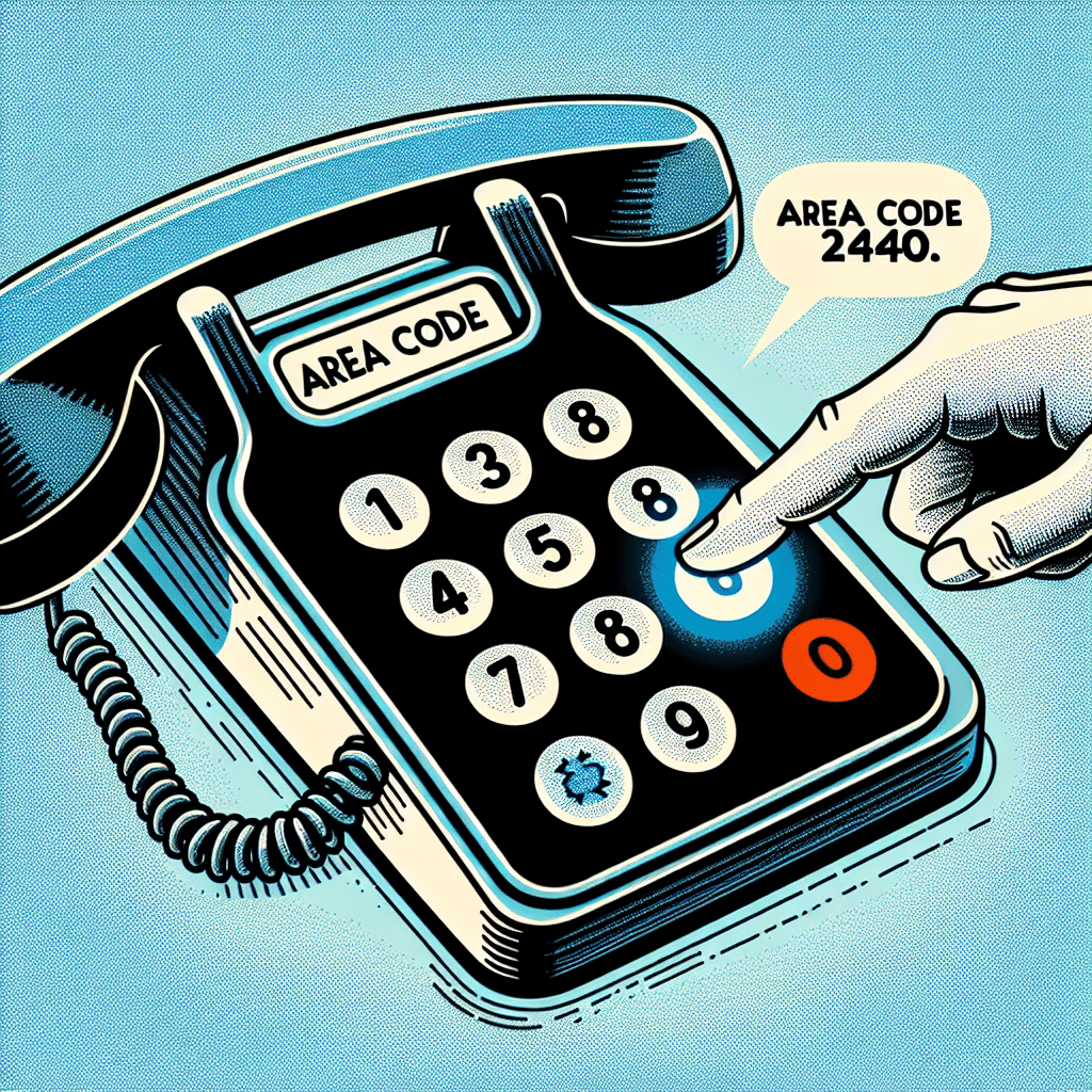 What area code is 240