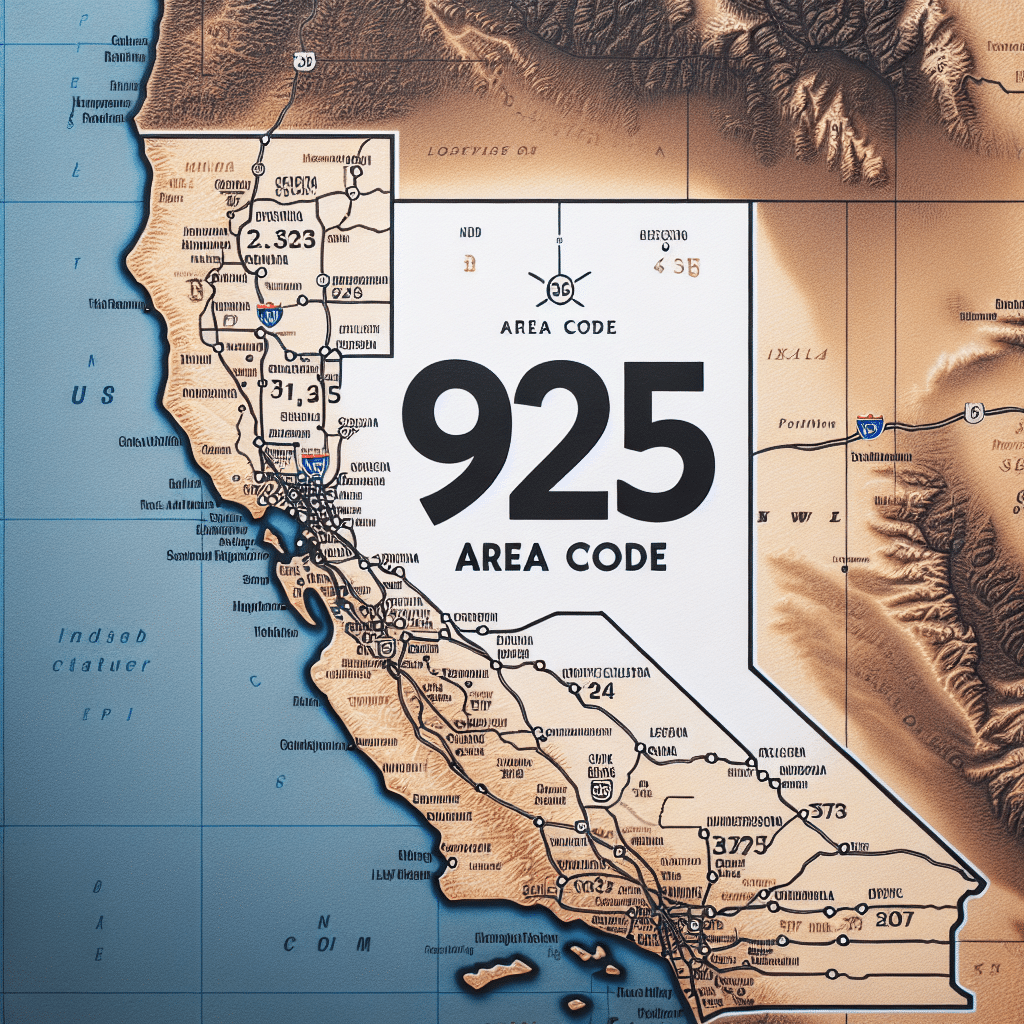 What area code is 925