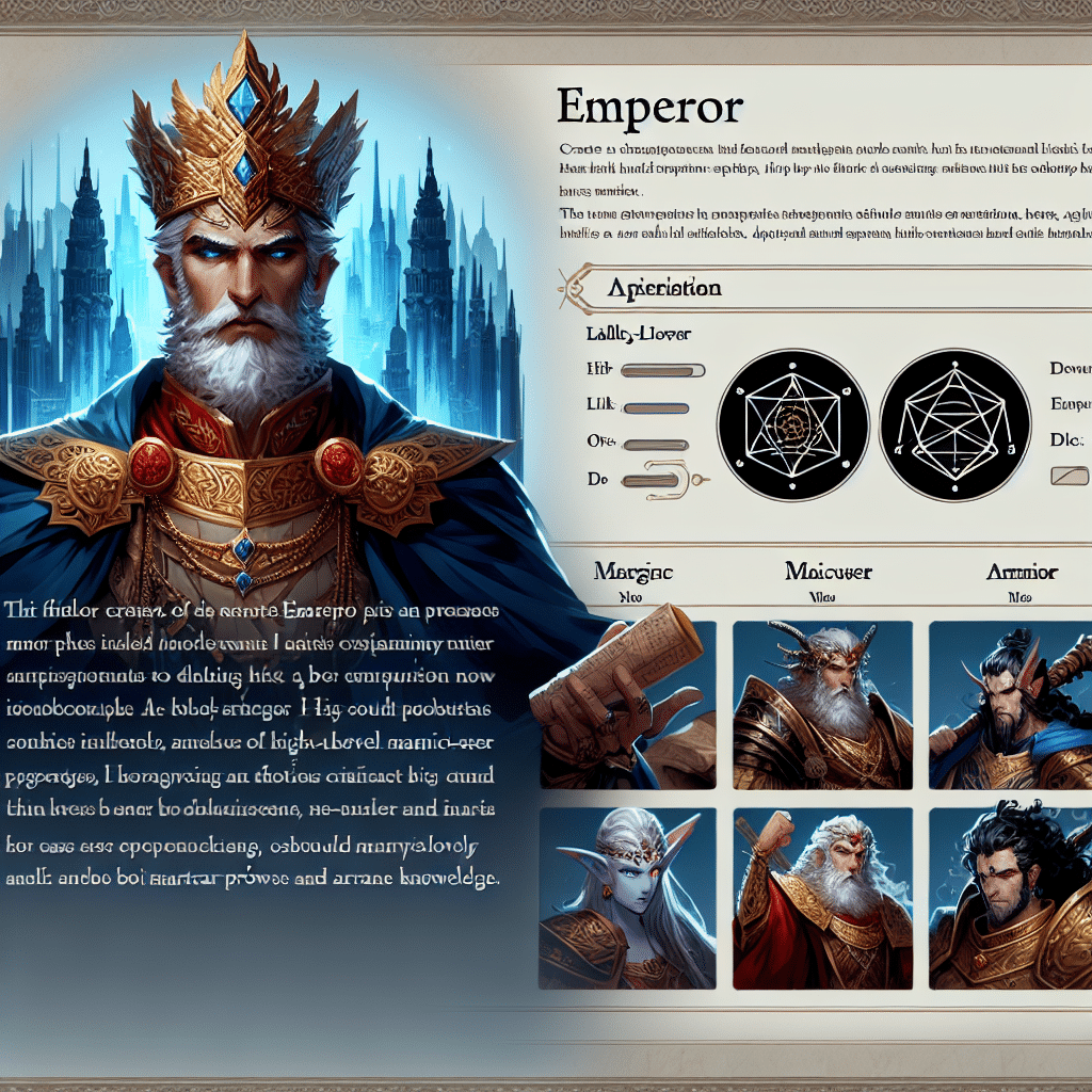 What class is the emperor bg3