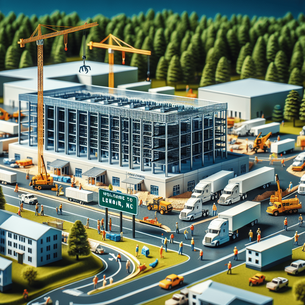 What data center is being built in lenoir nc
