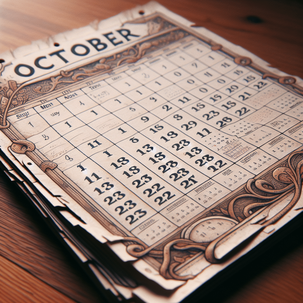 What day is october 1st
