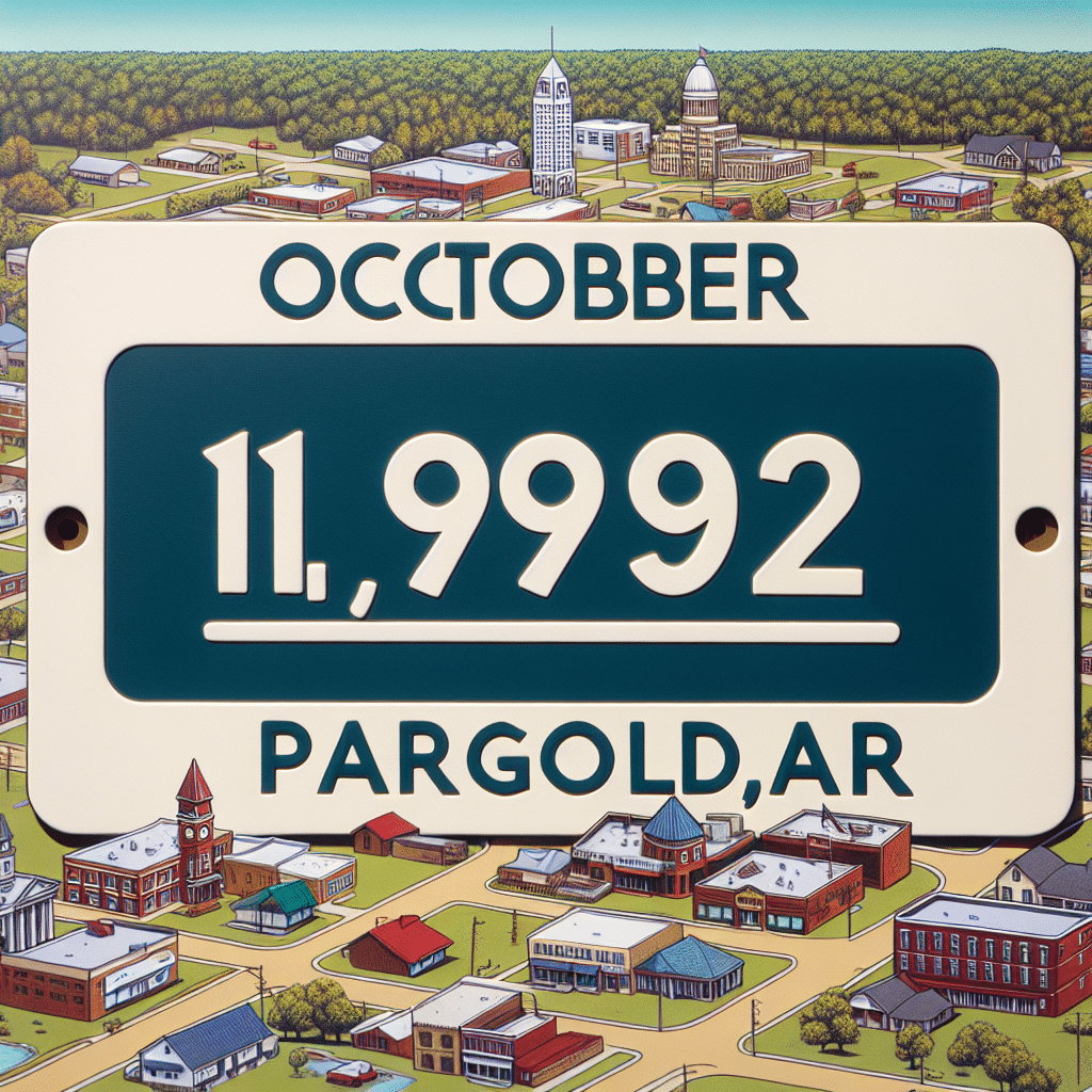 What day is on october 19 1992 in paragould ar