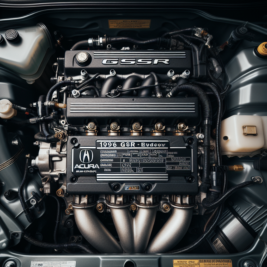 What engine is a 1996 acura gsr code