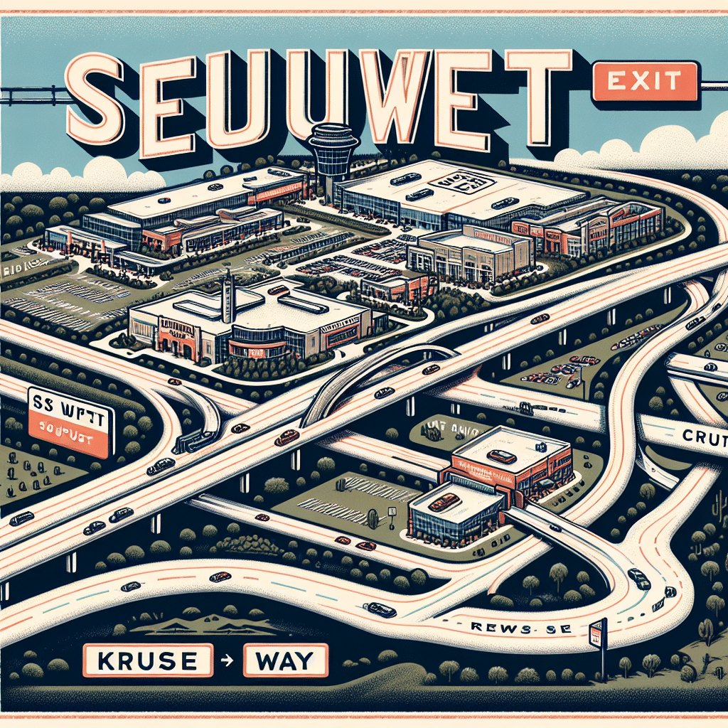What exit is southwest kruse way