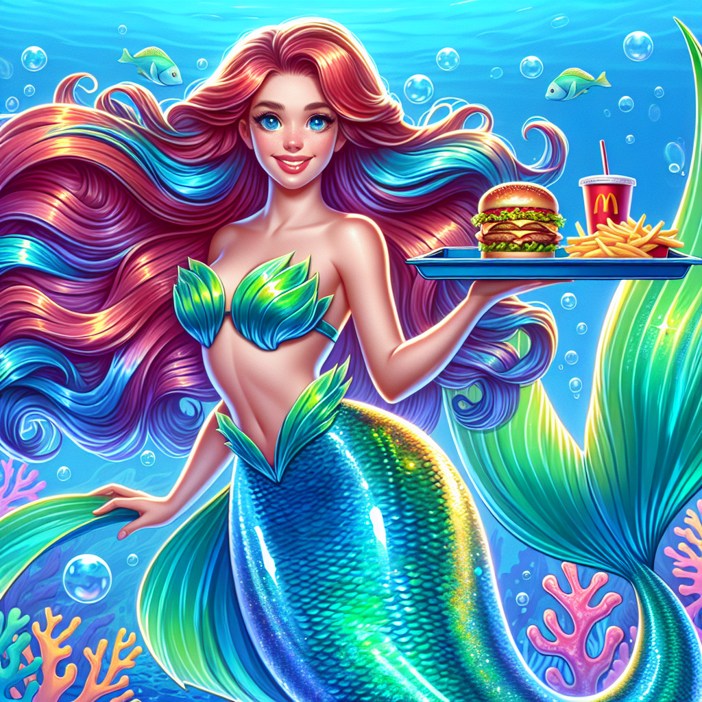 What fast food mascot is a mermaid