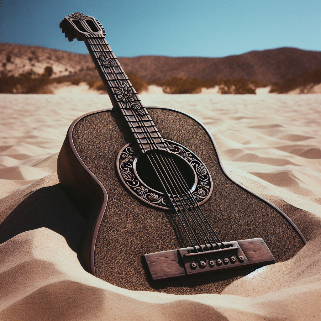 What guitar is buried in san bernardino
