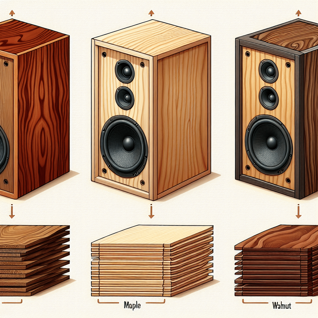 What hardwood board is best for speaker cabinet