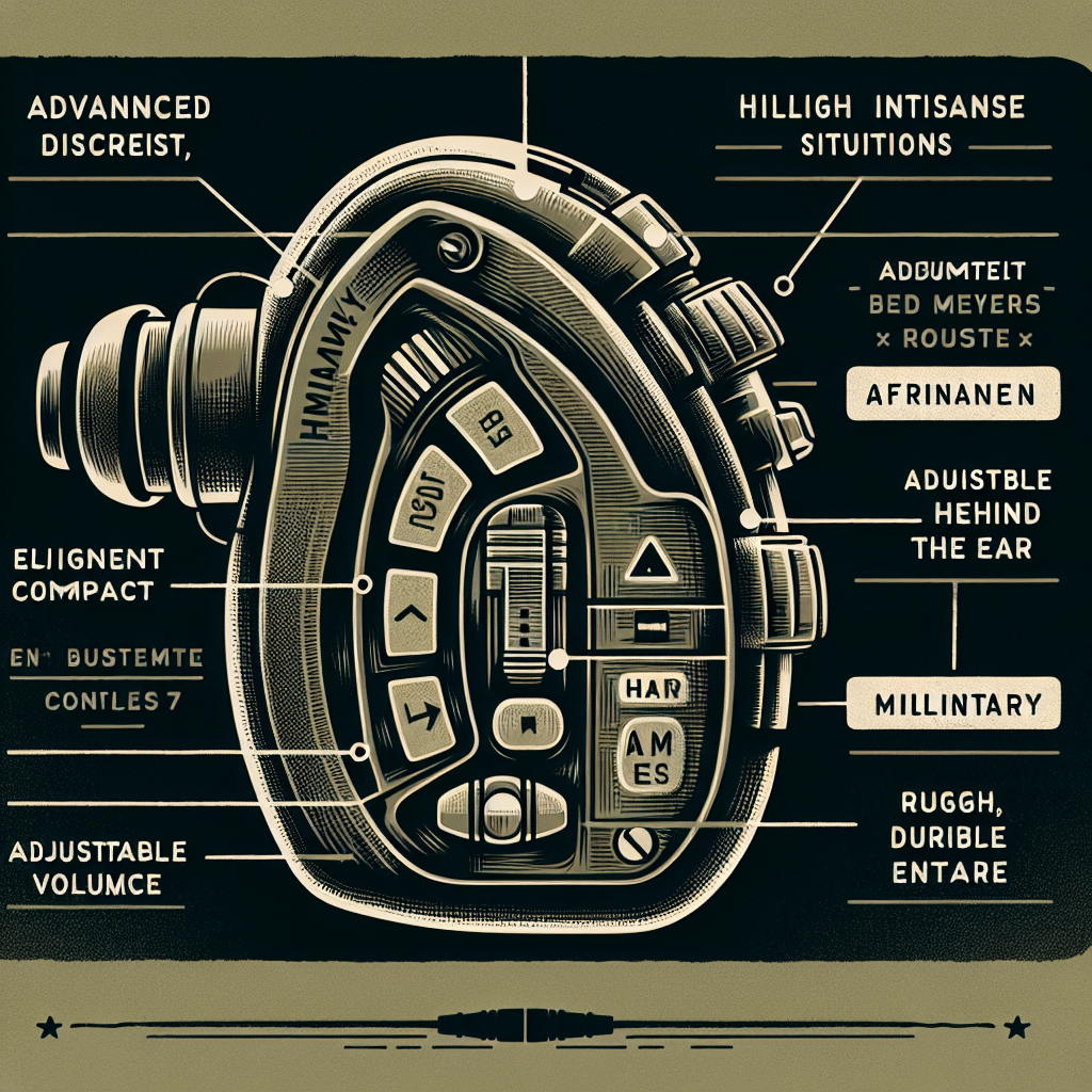 What hearing aid is opticon using for military members