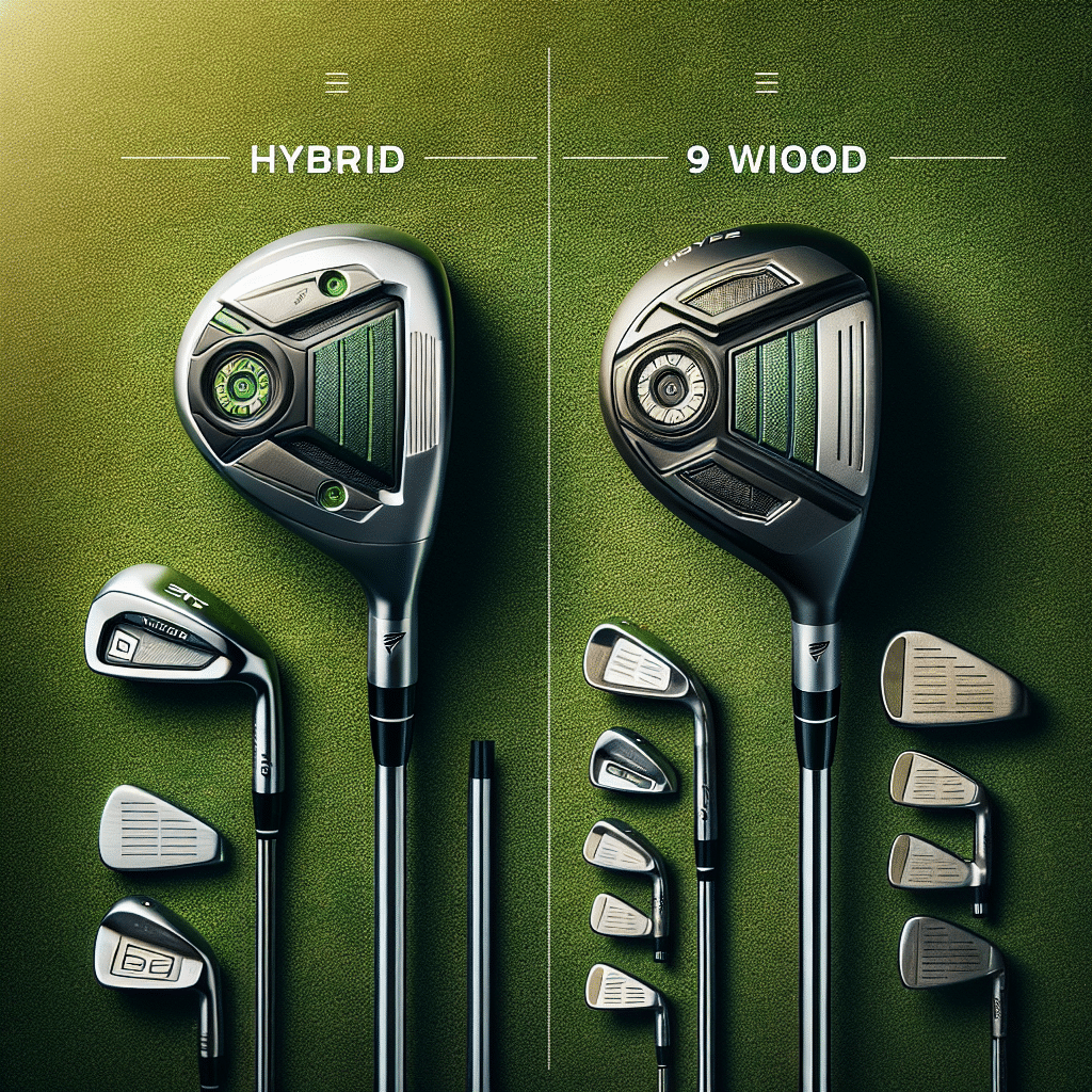 What hybrid is equivalent to a 9 wood