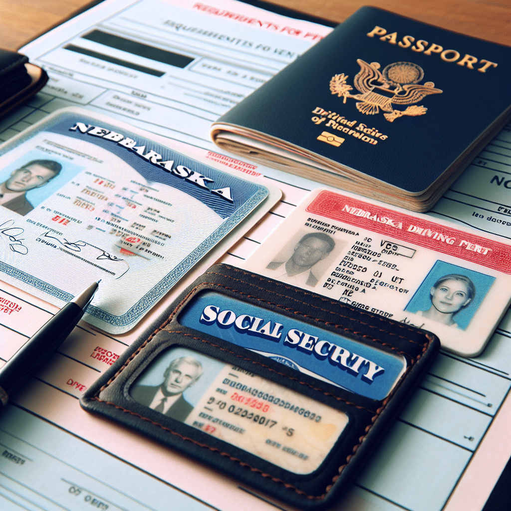 What identification is needed to take nebraska driving permeit test
