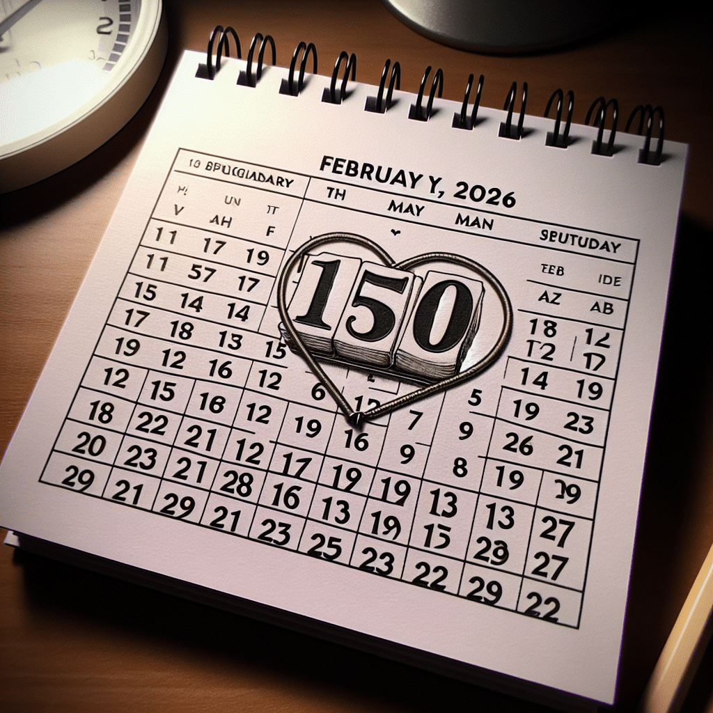 What is 150 days before feb 13 2026