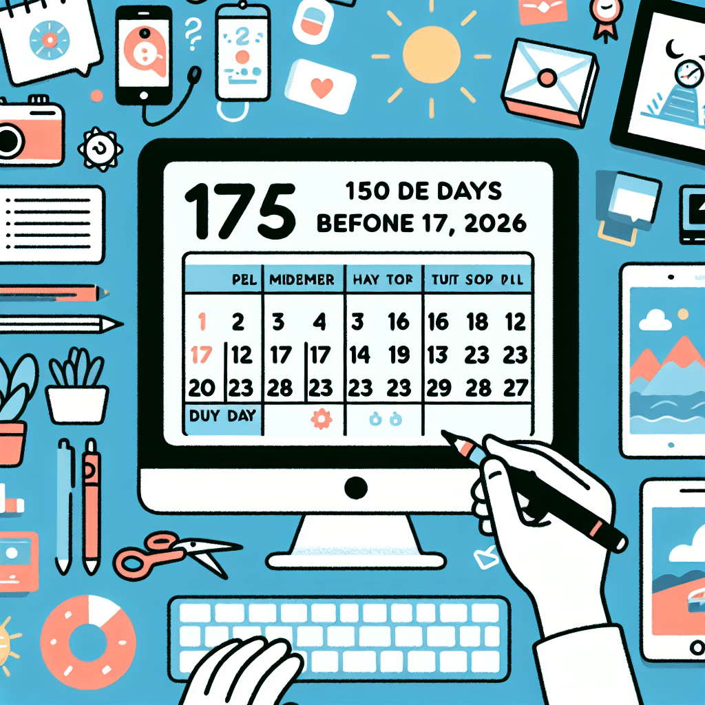What is 150 days before june 17 2026