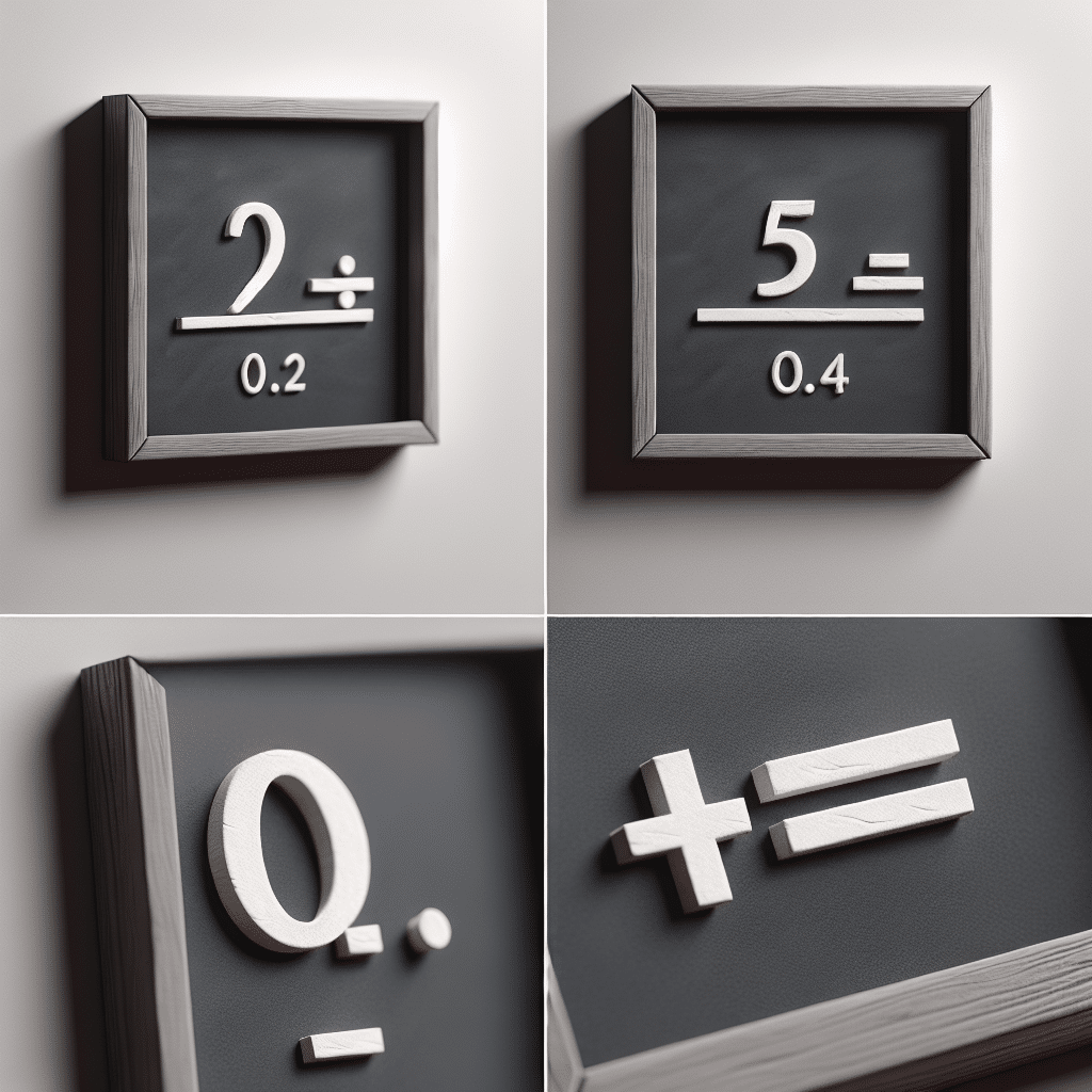 What is 2 5 as a decimal