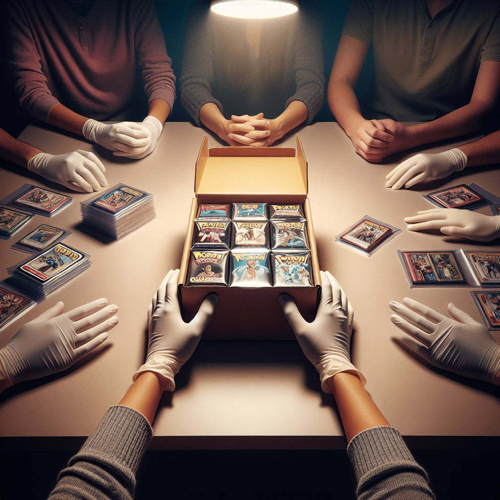 What is a box break in collecting cards