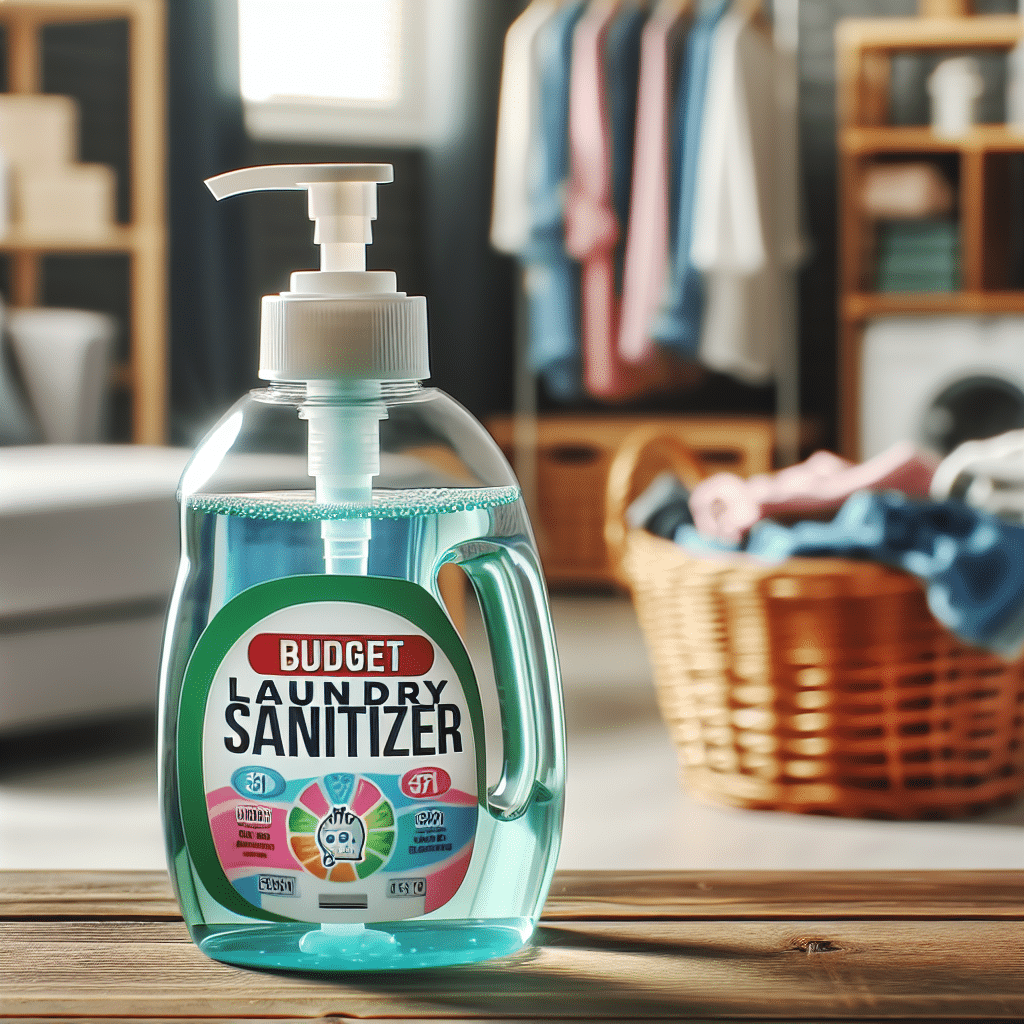 What is a budget laundry sanitizer