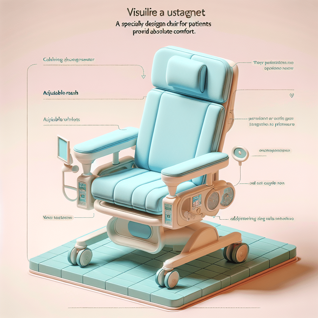 What is a chair that a patient can sit on
