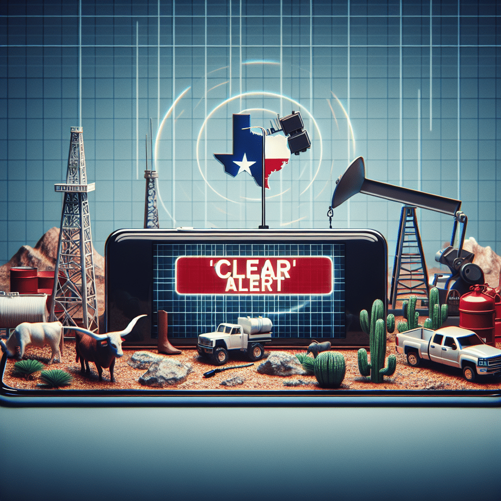 What is a clear alert in texas