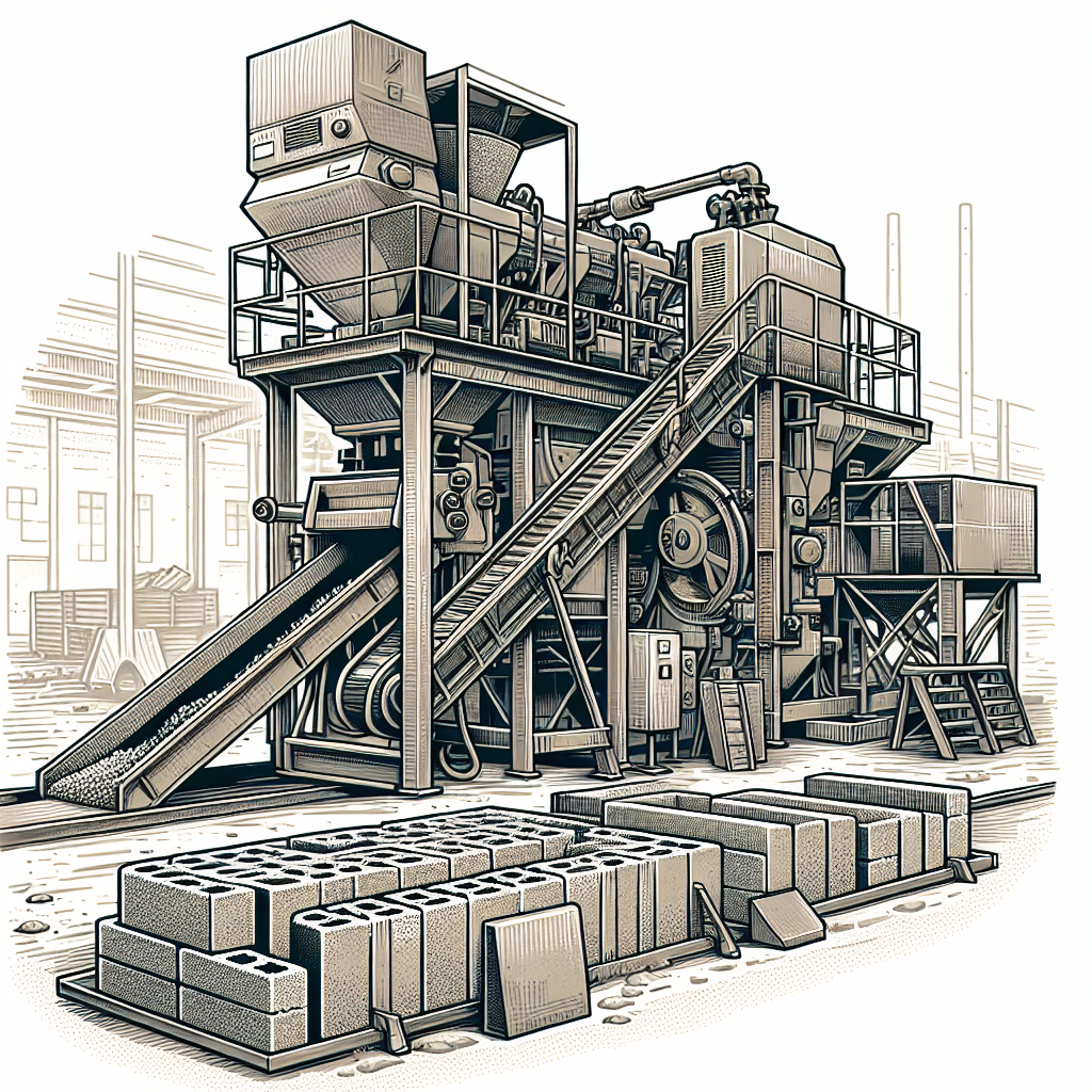What is a concrete block making machine