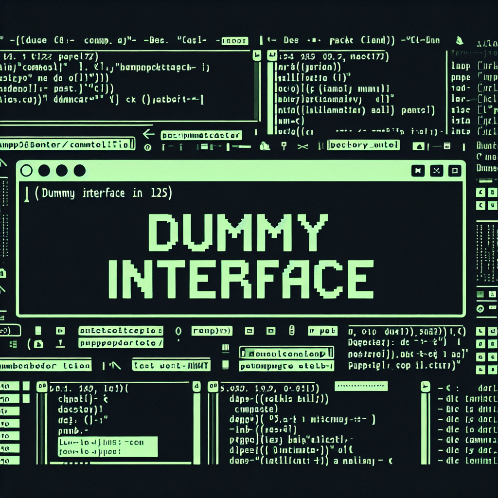 What is a dummy interface in linnx