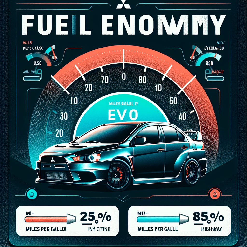 What is a evo 8 fuel economy