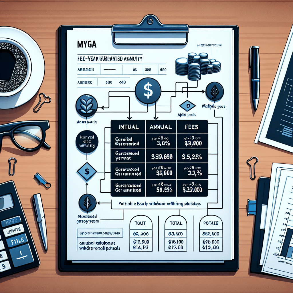 What is a fee-based myga annuity