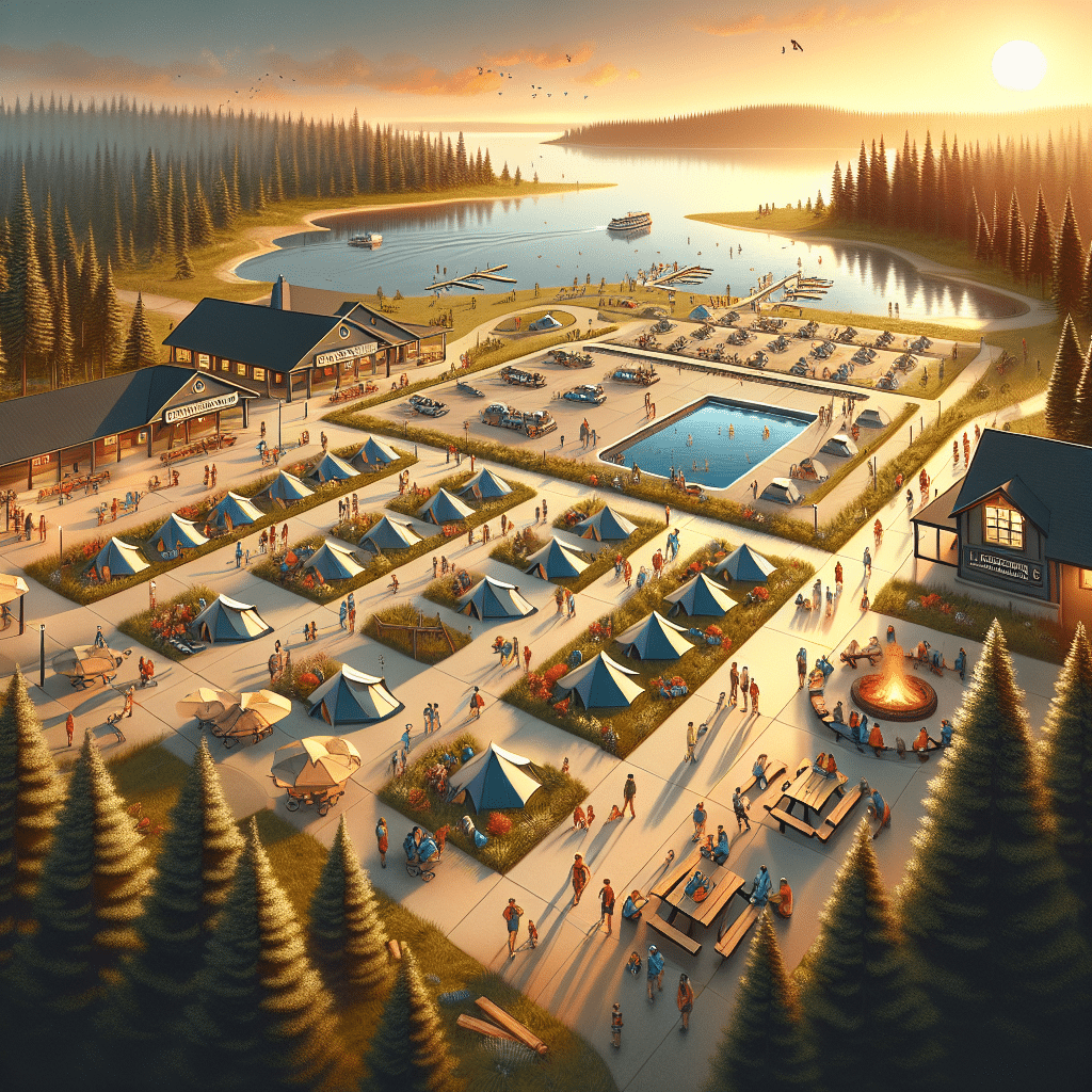 What is a flag ship campground