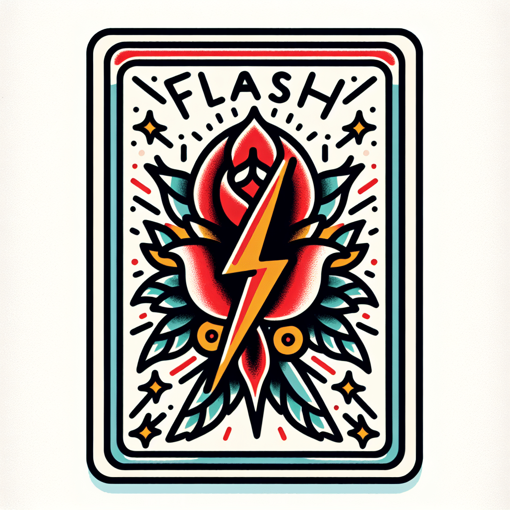 What is a flash tattoo