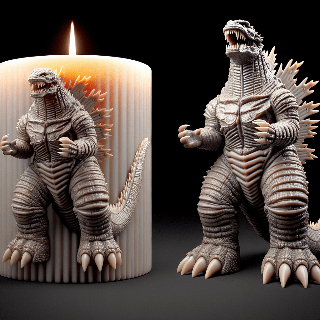 What is a godzilla candle
