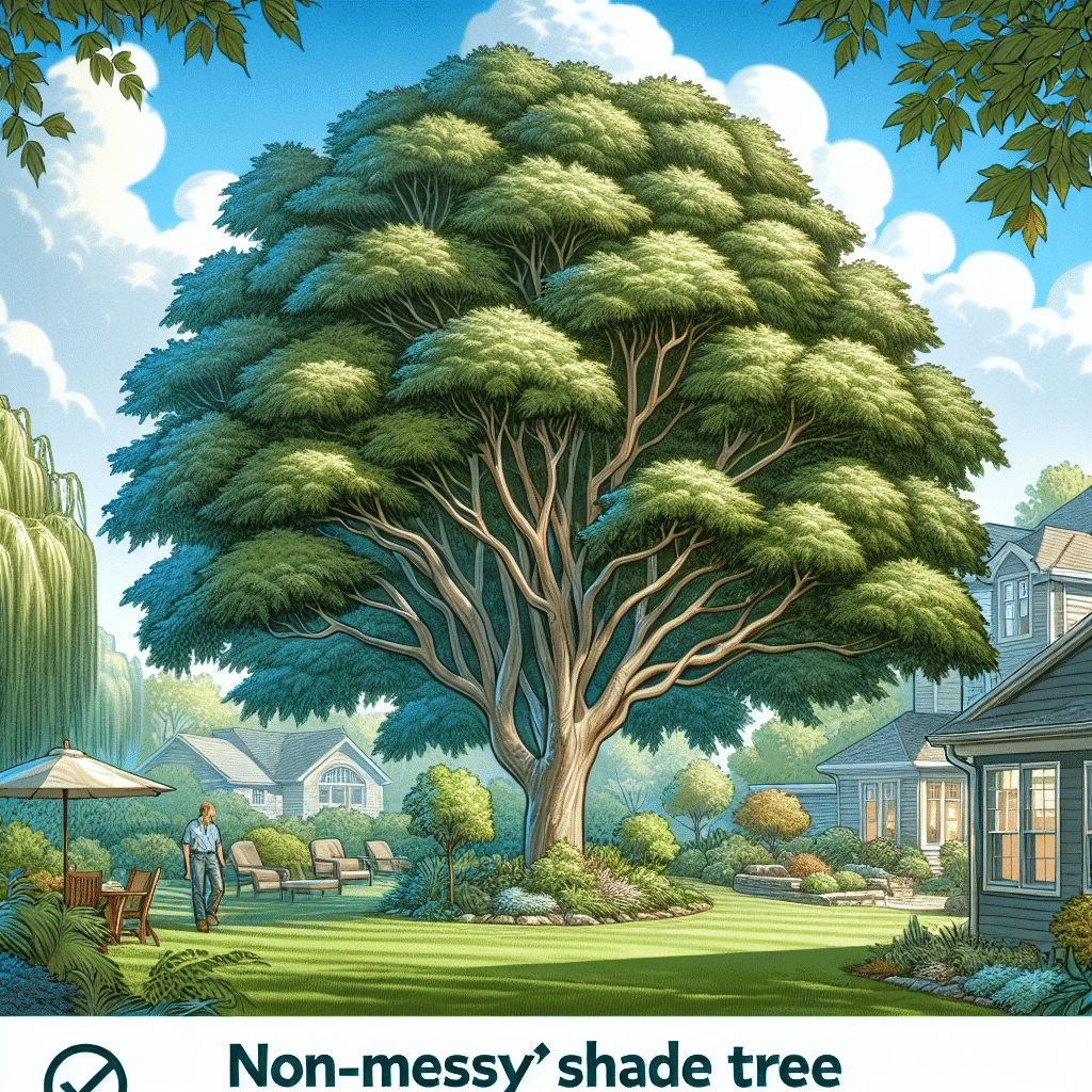 What is a good non messy shade tree for mn