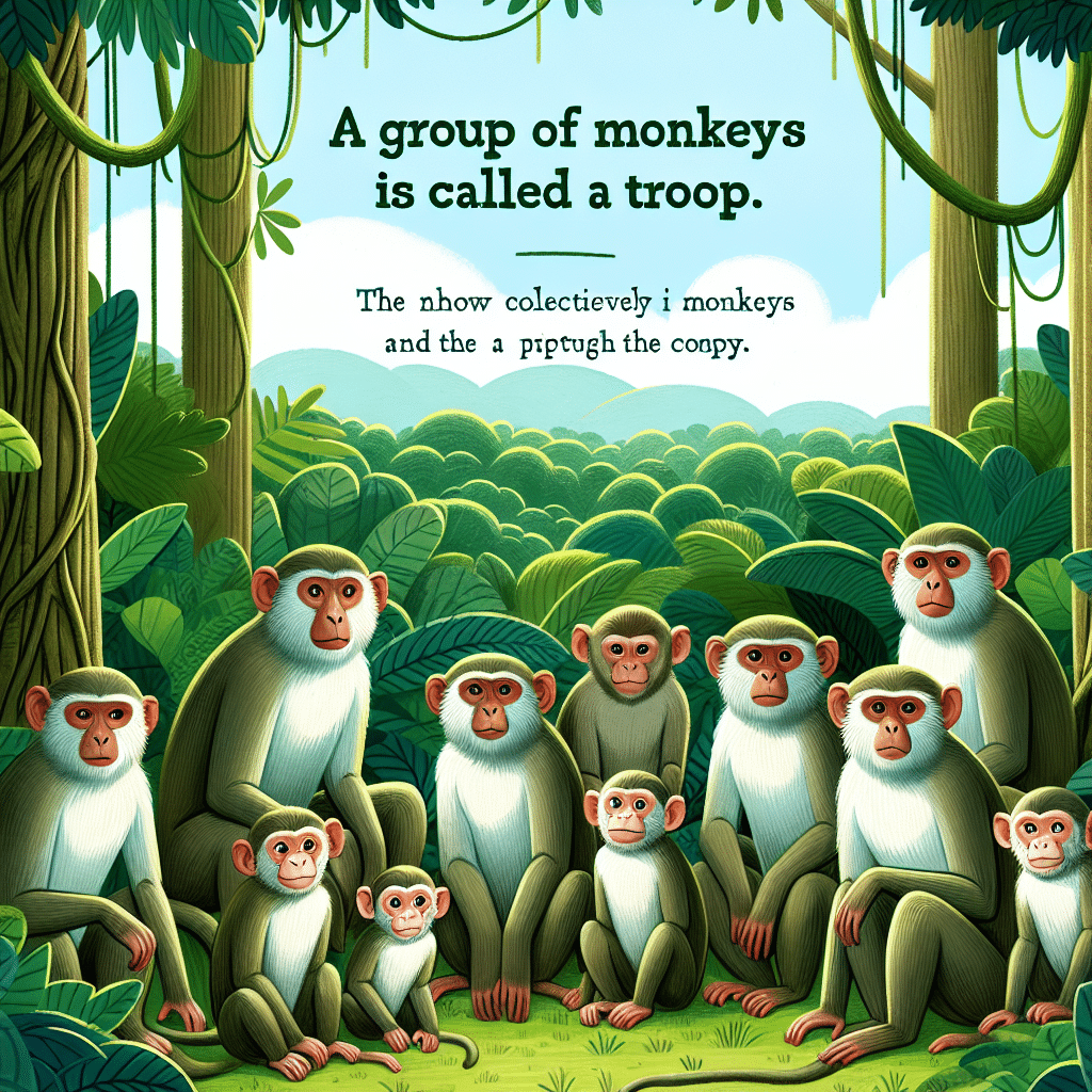 What is a group of monkeys called