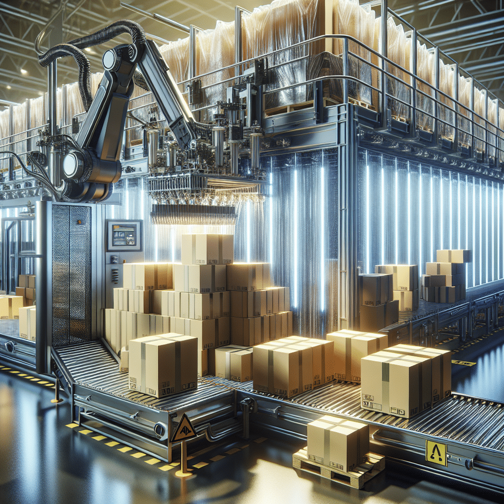What is a high speed in-line palletizer