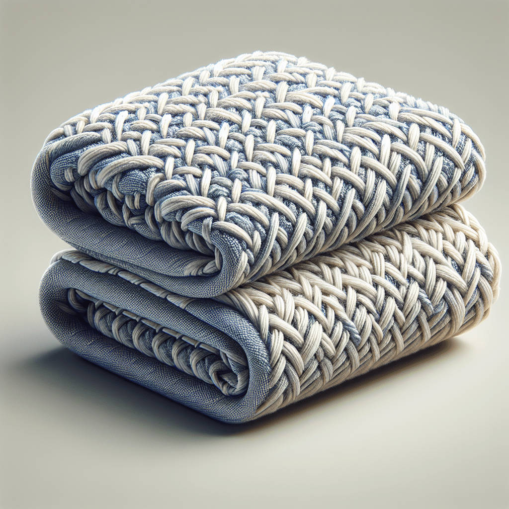 What is a huck towel made of what material
