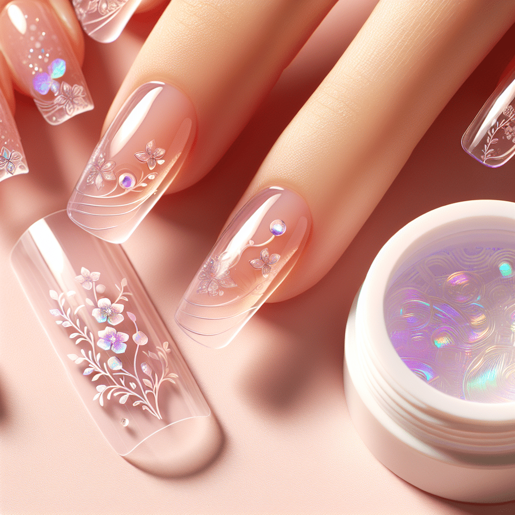 What is a jelly sticker for nails