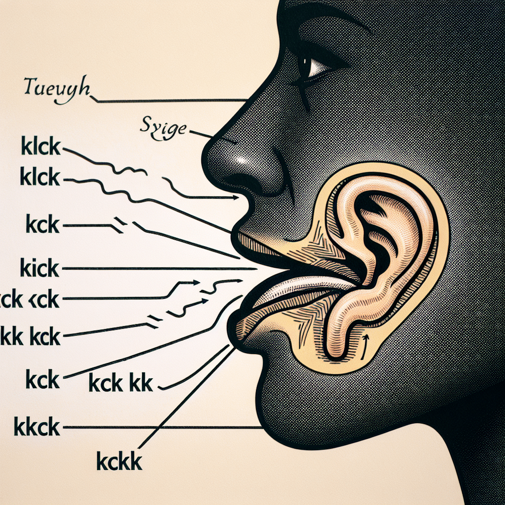 What is a kck kck tongue click called
