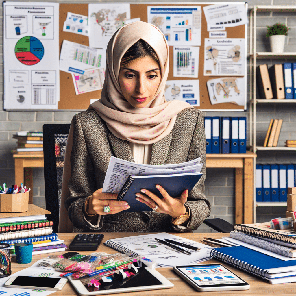 What is a materials buyer in education industry