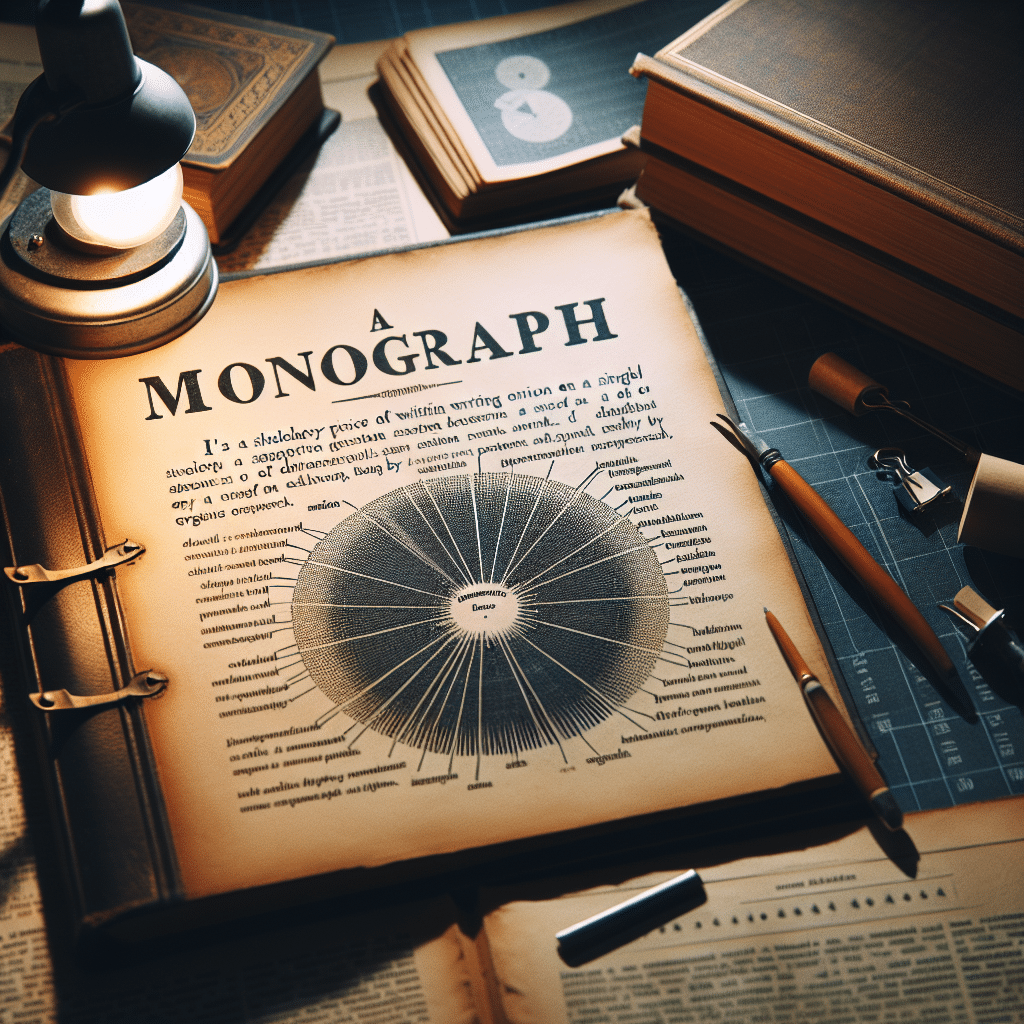 What is a monograph