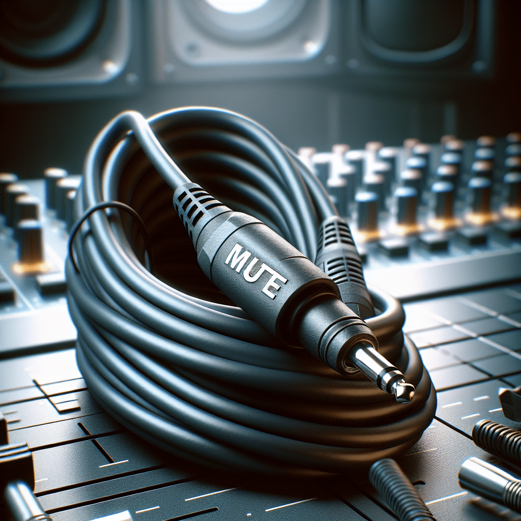 What is a muting cable used for