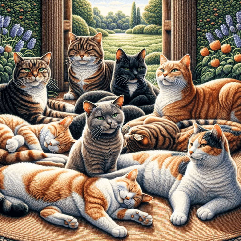 What is a pack of cats called