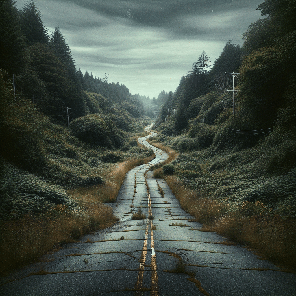 What is a vacated road