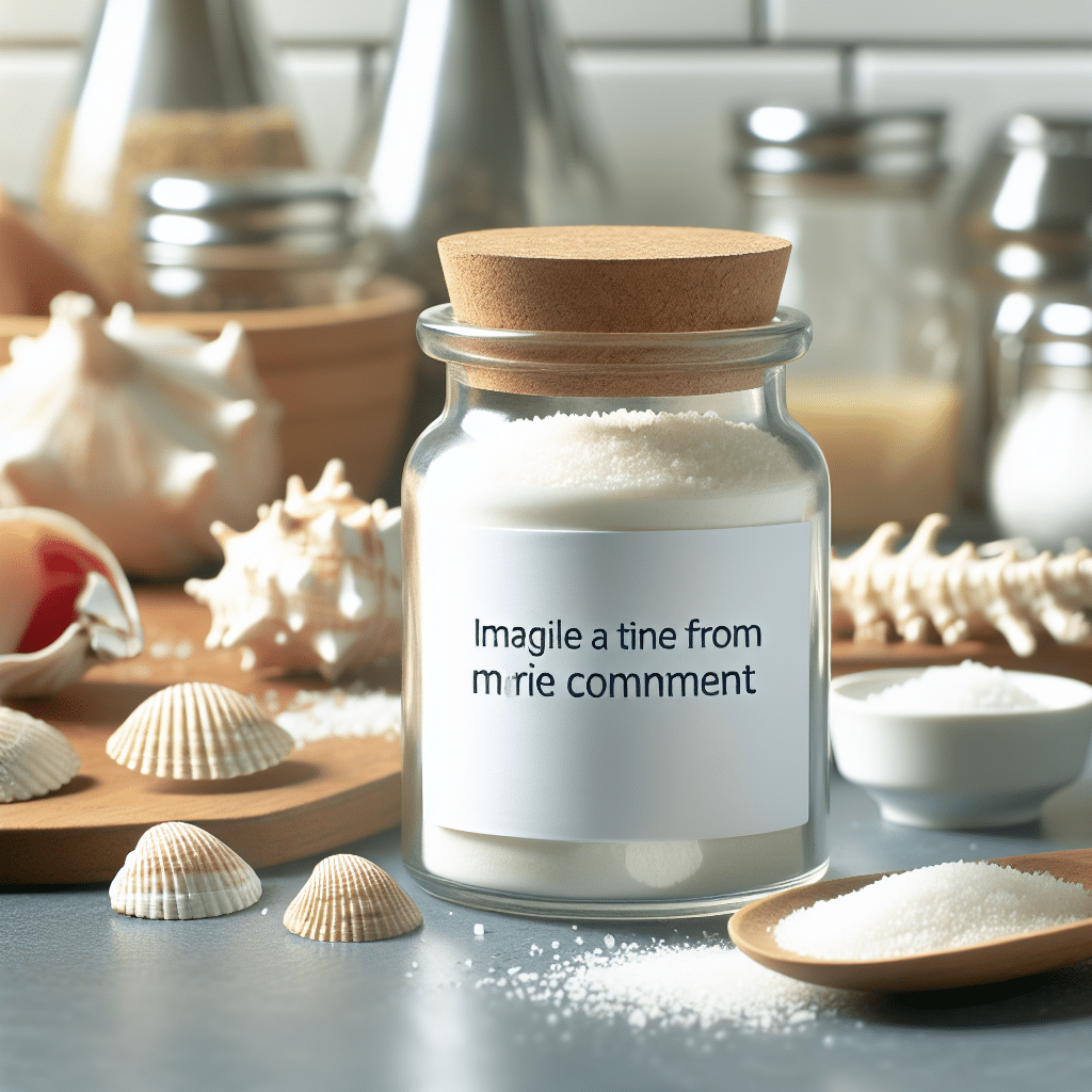 What is a white condiment that comes from the sea