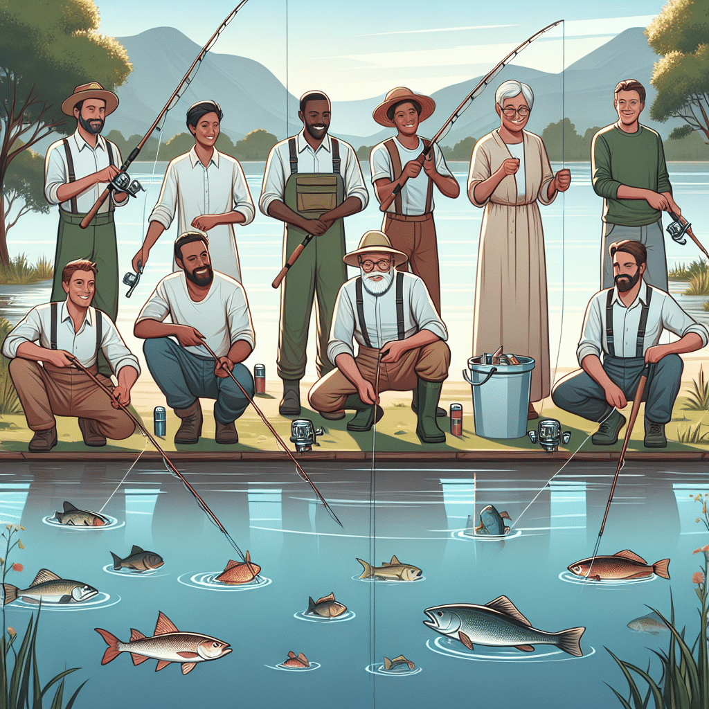 What is accomplished by following the rules of game fishing